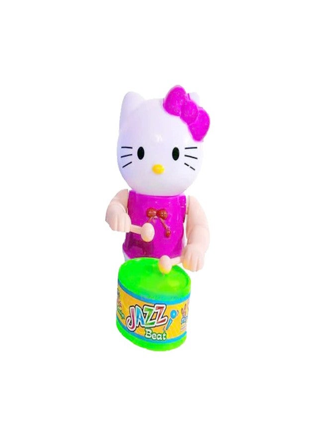 PRIMEFAIR Cute Drummer Key Operated Toy with Drumming and Dancing Action for Kids Baby Rattle Toys Set Toddler Kids - Image 4
